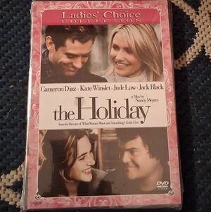 THE HOLIDAY on DVD Jack Black